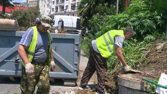 В Сочи за неделю вывезли около 5,7 тысячи тонн мусора