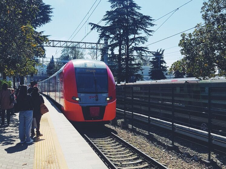 В Сочи временно скорректируют график пригородных поездов с 16 февраля